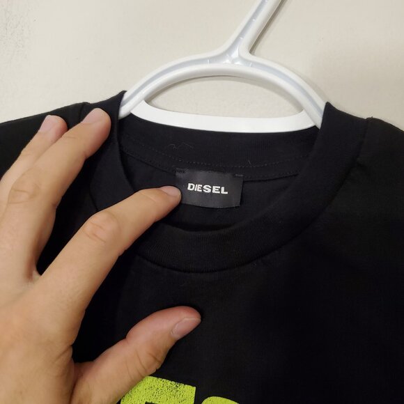 Diesel Panther graphic shirt black size S - Picture 4 of 6